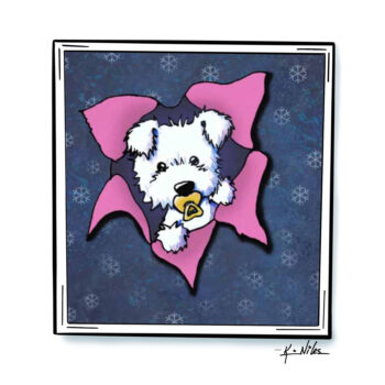 westie art print