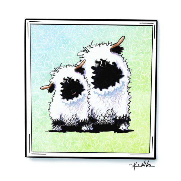 Blacknose Sheep art