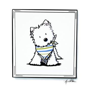 Kim Niles Westie art print