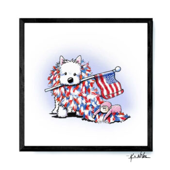 Westie print