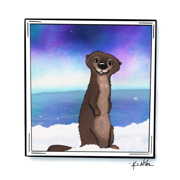 River otter art