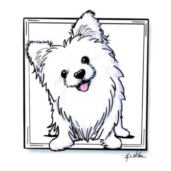 Pomeranian art original