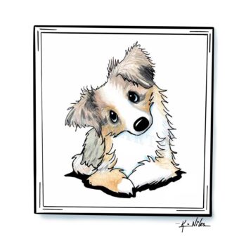 Australian Shepherd art