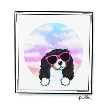 Cavalier Spaniel dog art