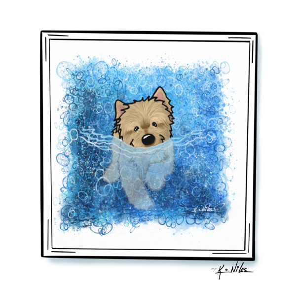 Cairn Terrier dog art