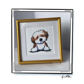 Framed original Havanese Art