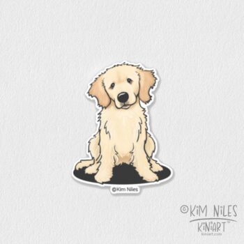 Golden Retriever sticker