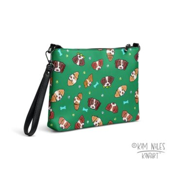 Brittany dog handbag